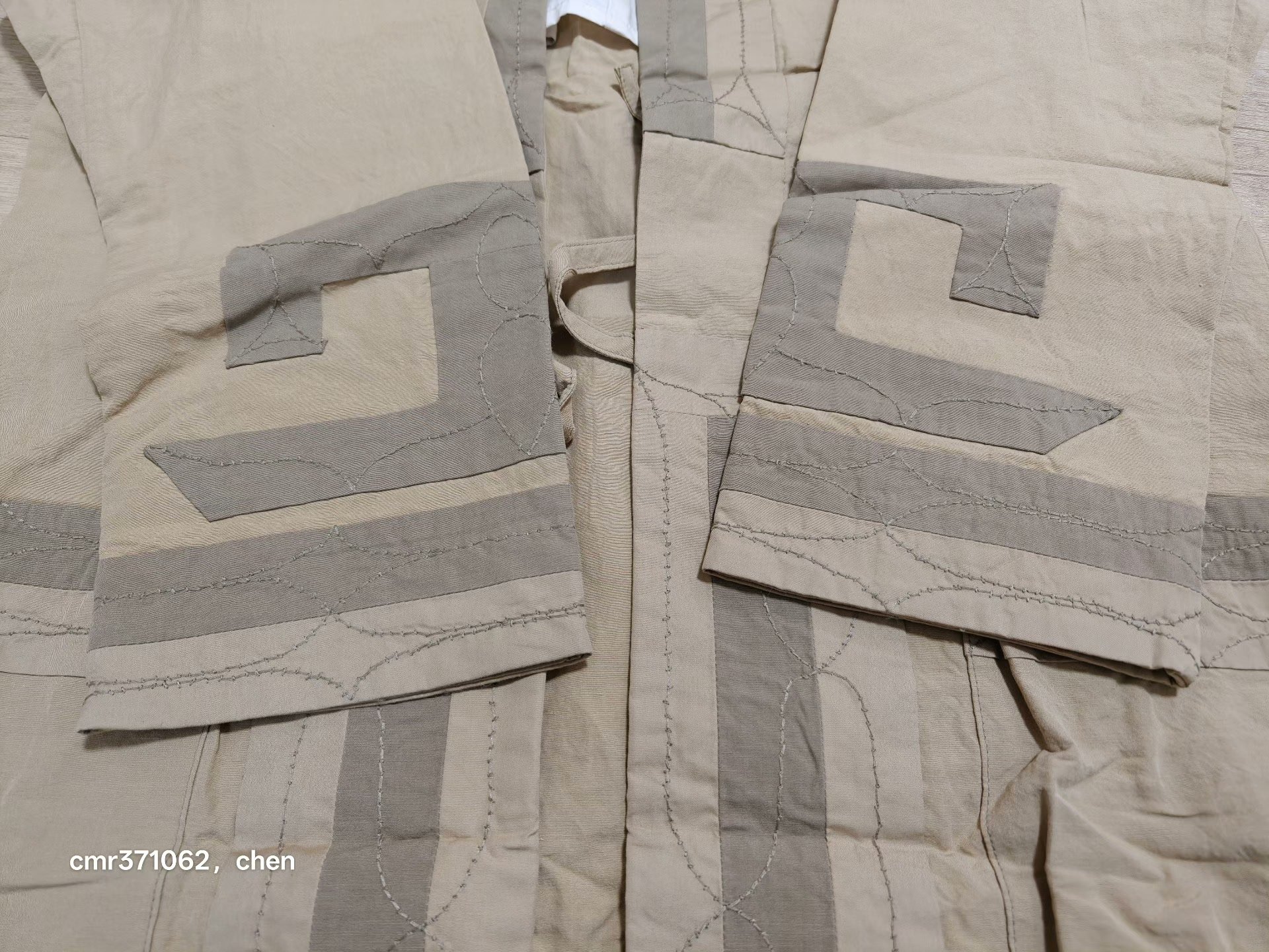 VISVIM 18SS RUUNPE COAT — label