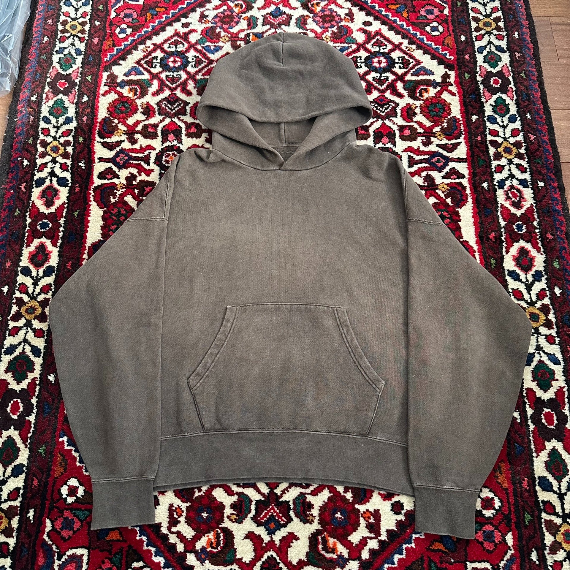VISVIM AMPLUS SB Hoodie Mud — front