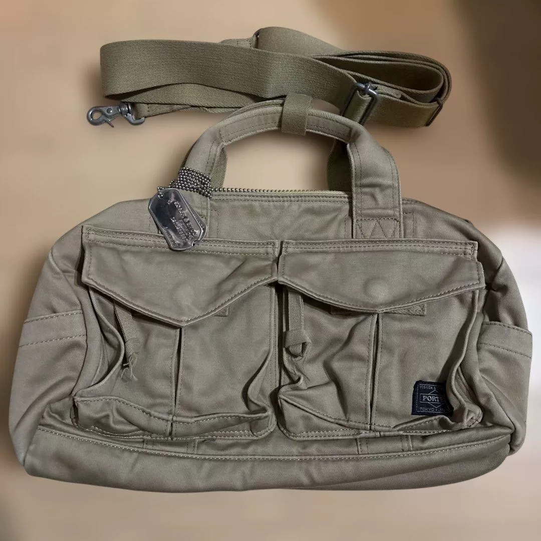 PORTER LOVE & PEACE Crossbody Boston Bag