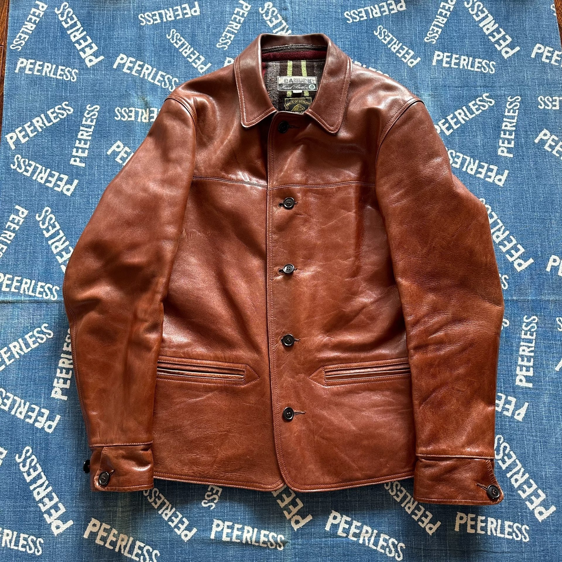 Himel Brothers Canuck Horse Hide Jacket
