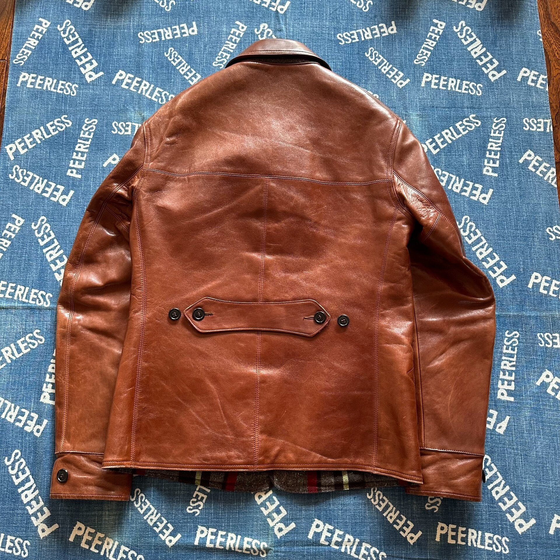 Himel Brothers Canuck Horse Hide Jacket — front