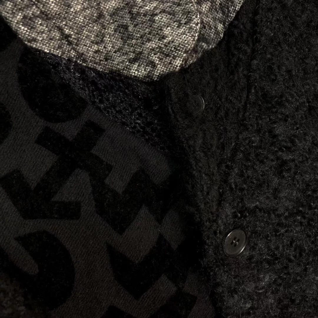 Comme des Garçons 12AW 'Neither Man' Coat — label