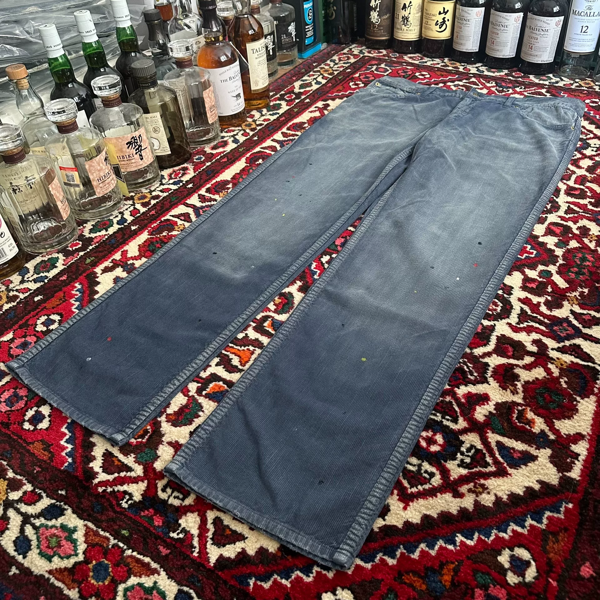 visvim 16aw ICT 03 FLUXUS Corduroy Pants — label