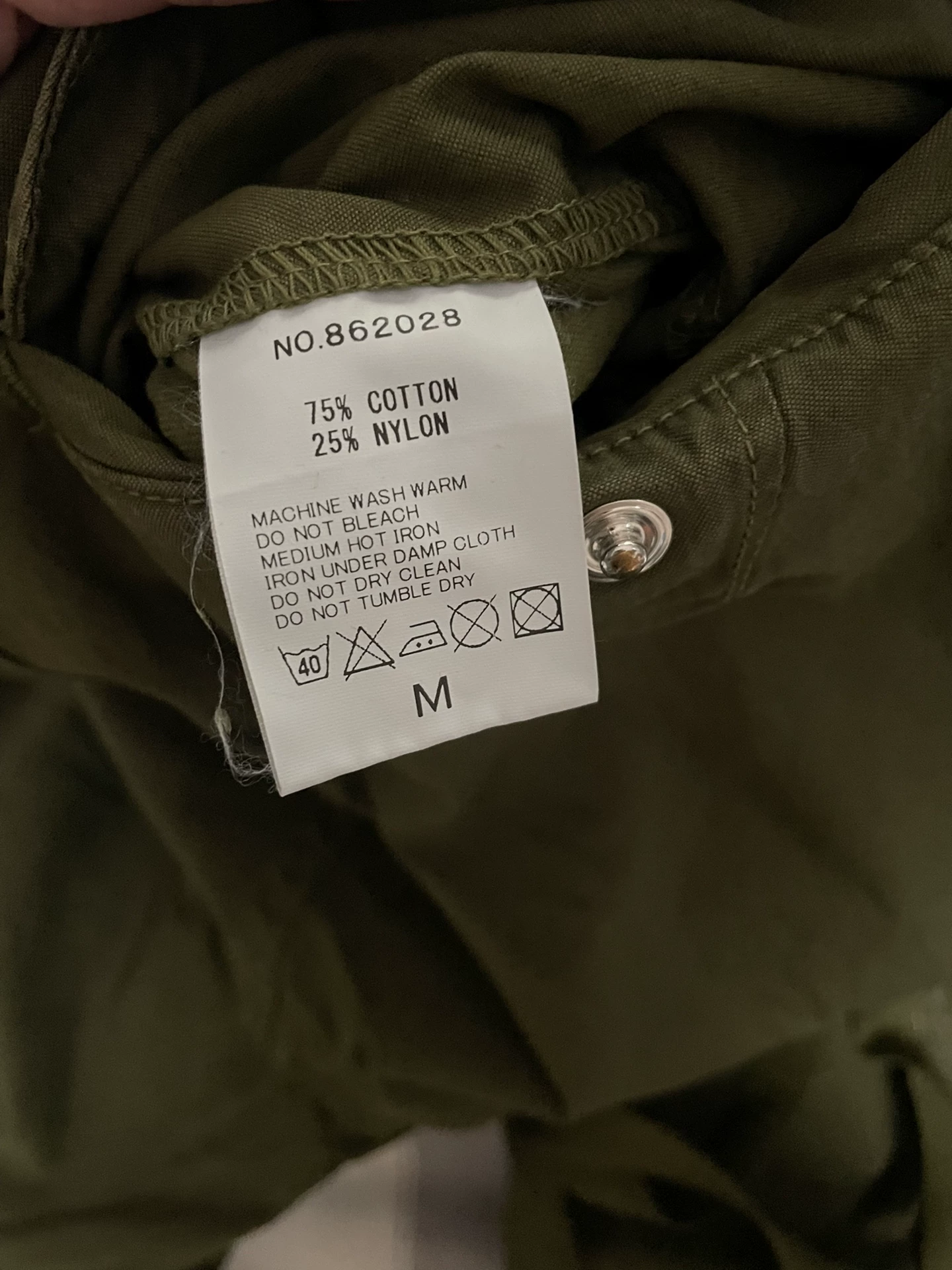 Haversack Japanese Military Pants — back