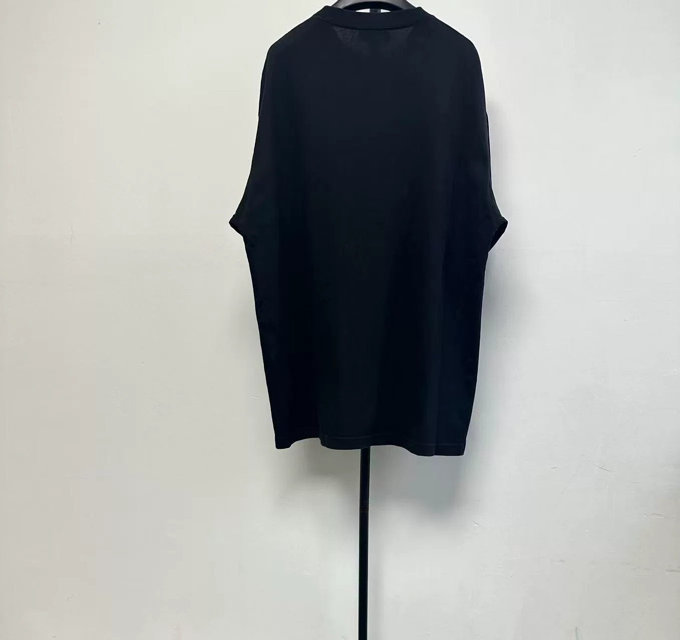 Balenciaga Logo Crew Neck Short-Sleeve T-Shirt — front