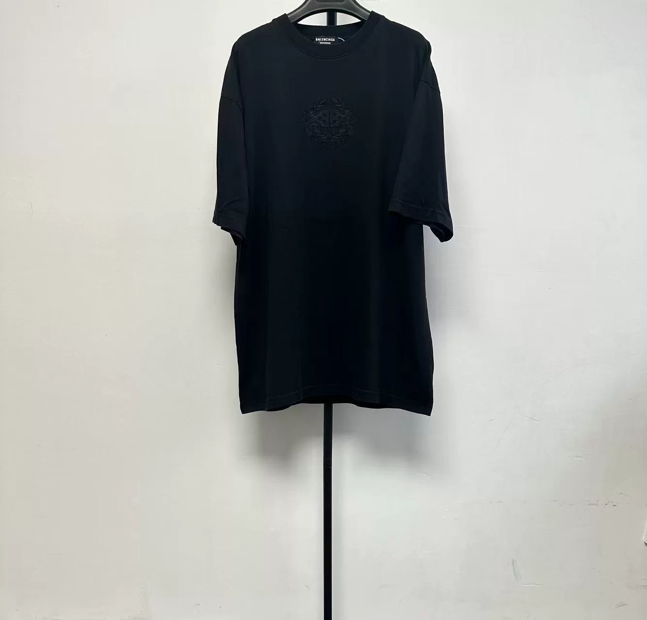 Balenciaga Logo Crew Neck Short-Sleeve T-Shirt