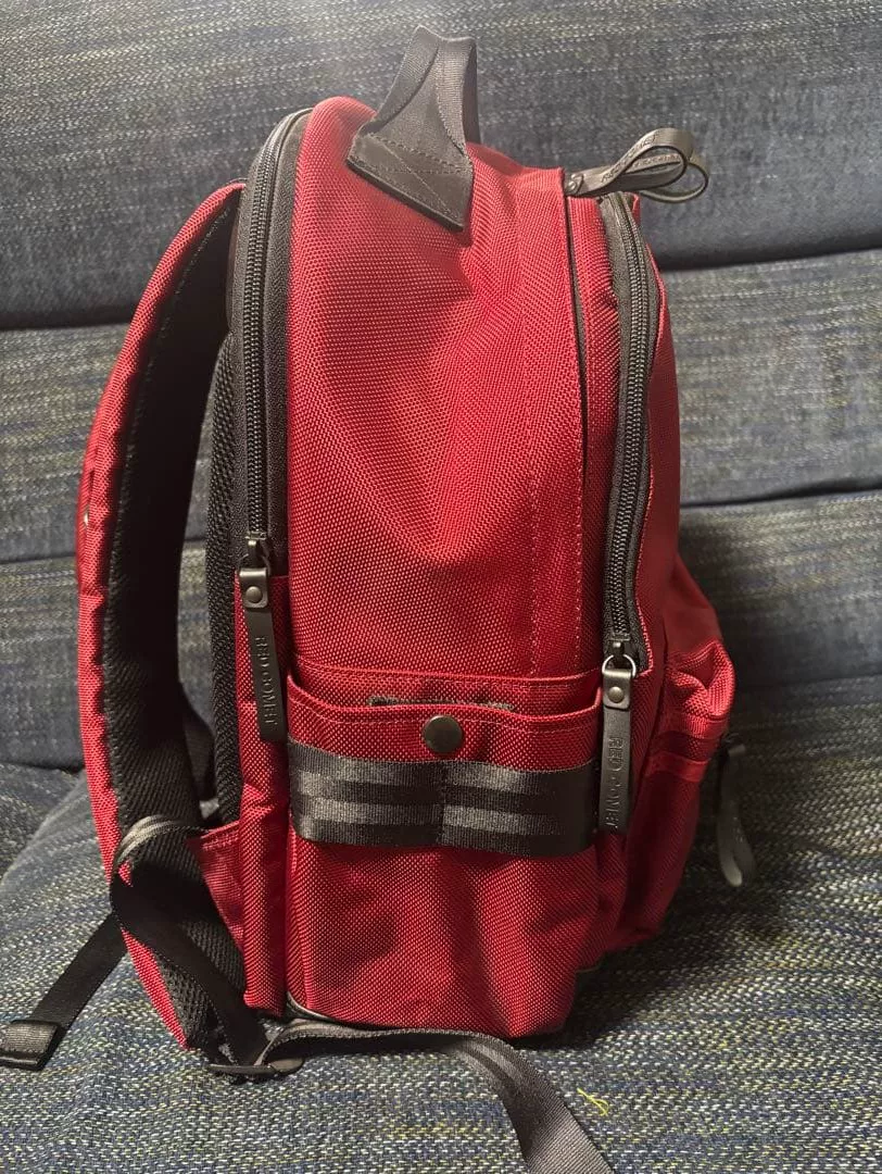 PORTER x STRICT-G x POTR Red Comet Backpack — detail