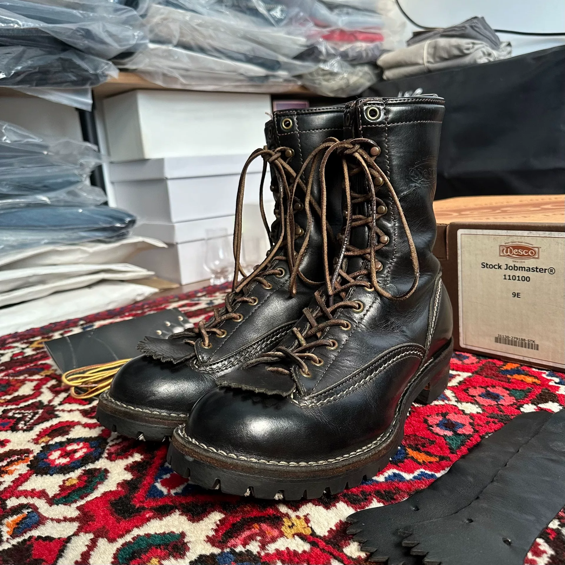 Wesco Jobmaster Short Face Boots 9E