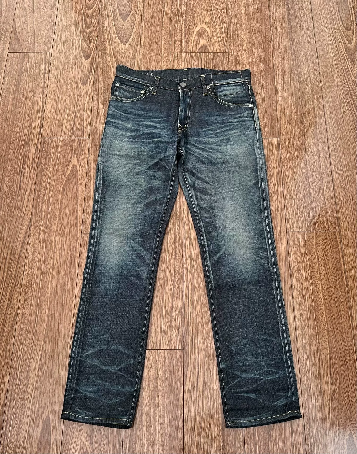 VISVIM Social Sculpture Non Washed Jeans