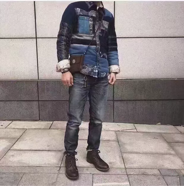 VISVIM Social Sculpture Non Washed Jeans — label