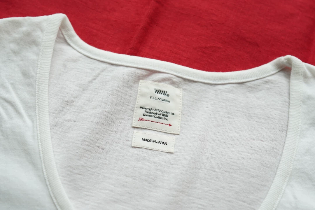 visvim 19ss Women's Patchwork Short-Sleeve Top — detail