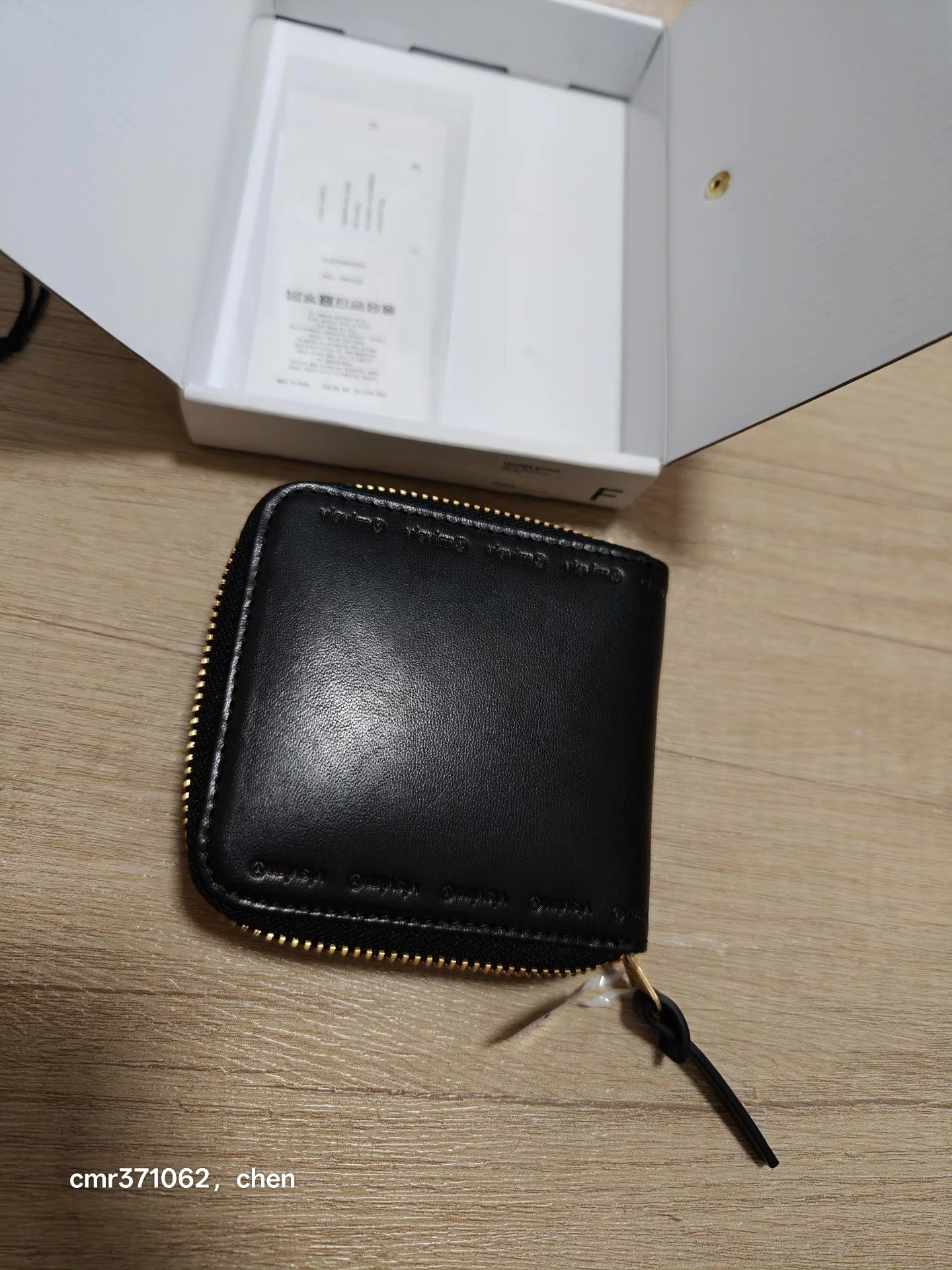 visvim 25SS Leather Bi-Fold Wallet — front