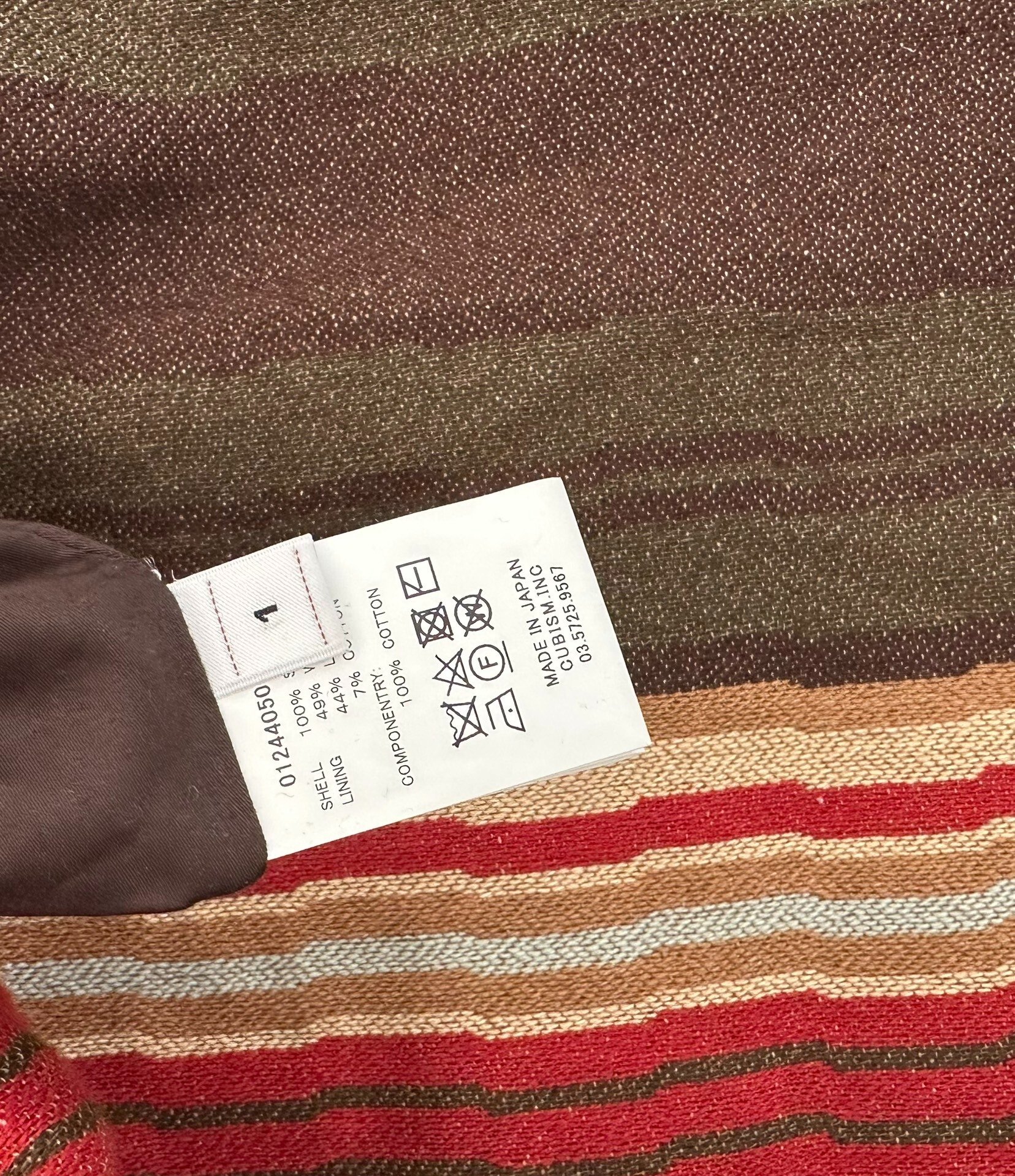 VISVIM 24AW COACH JKT JACQUARD — back