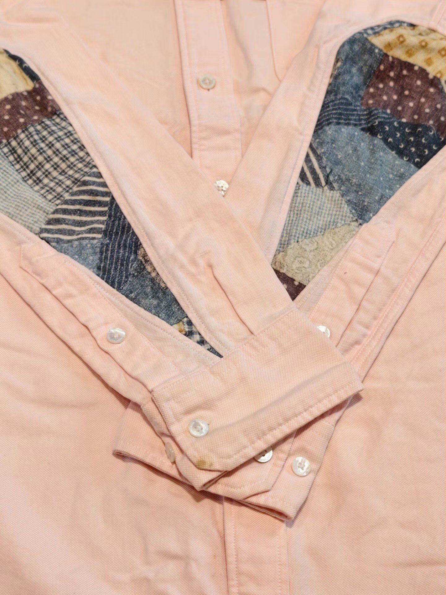 visvim Drop Sleeve Shirt — label