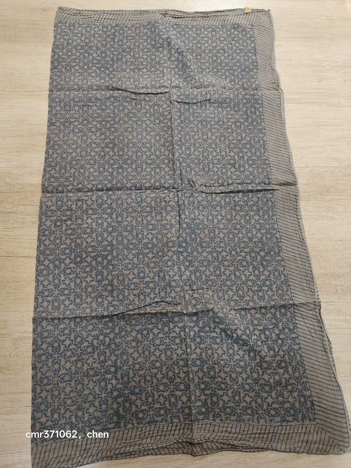 VISVIM 14AW Natural Dye Stole — back