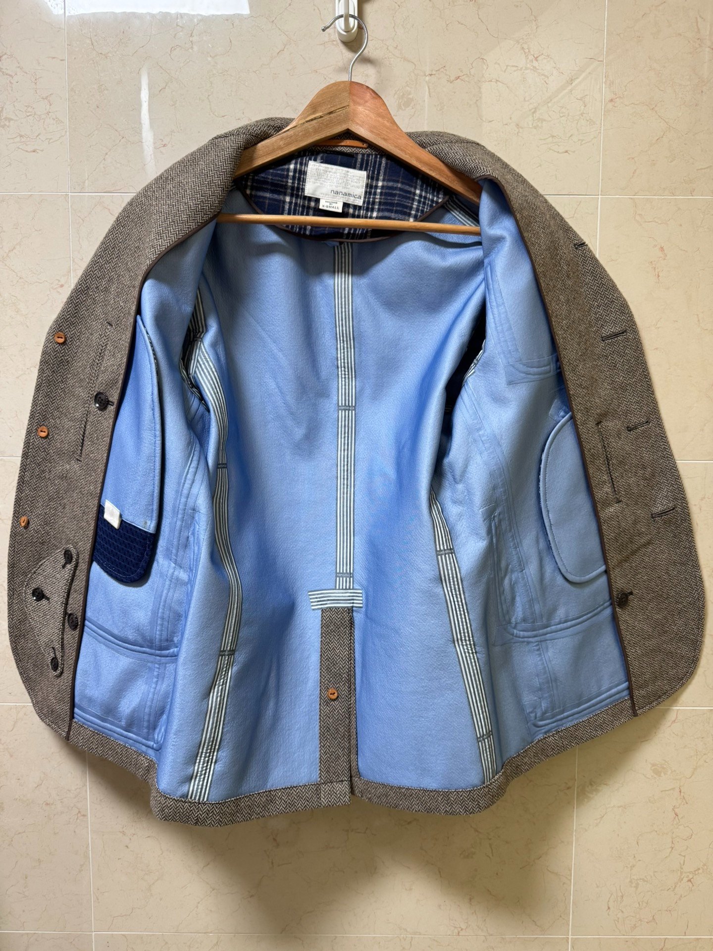 Nanamica Field Hunting Gore-Tex Jacket — detail