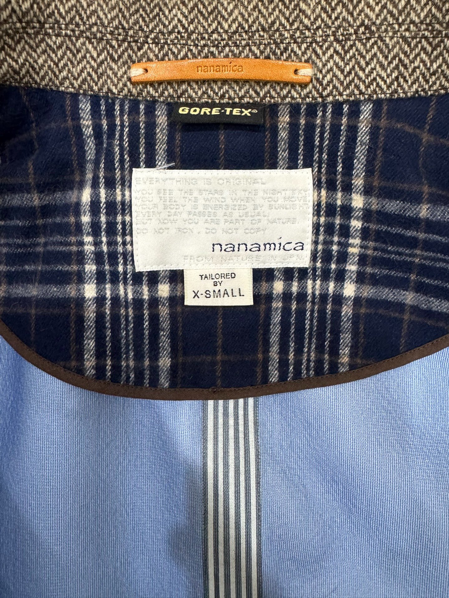 Nanamica Field Hunting Gore-Tex Jacket — back