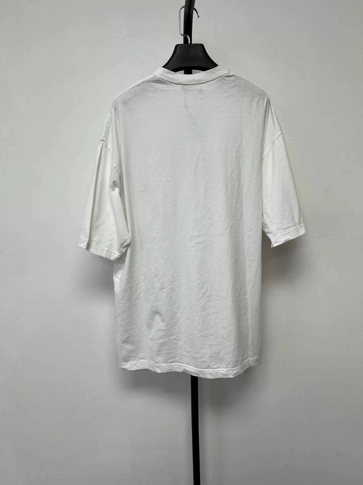Balenciaga Rainbow Logo Oversized T-Shirt — front