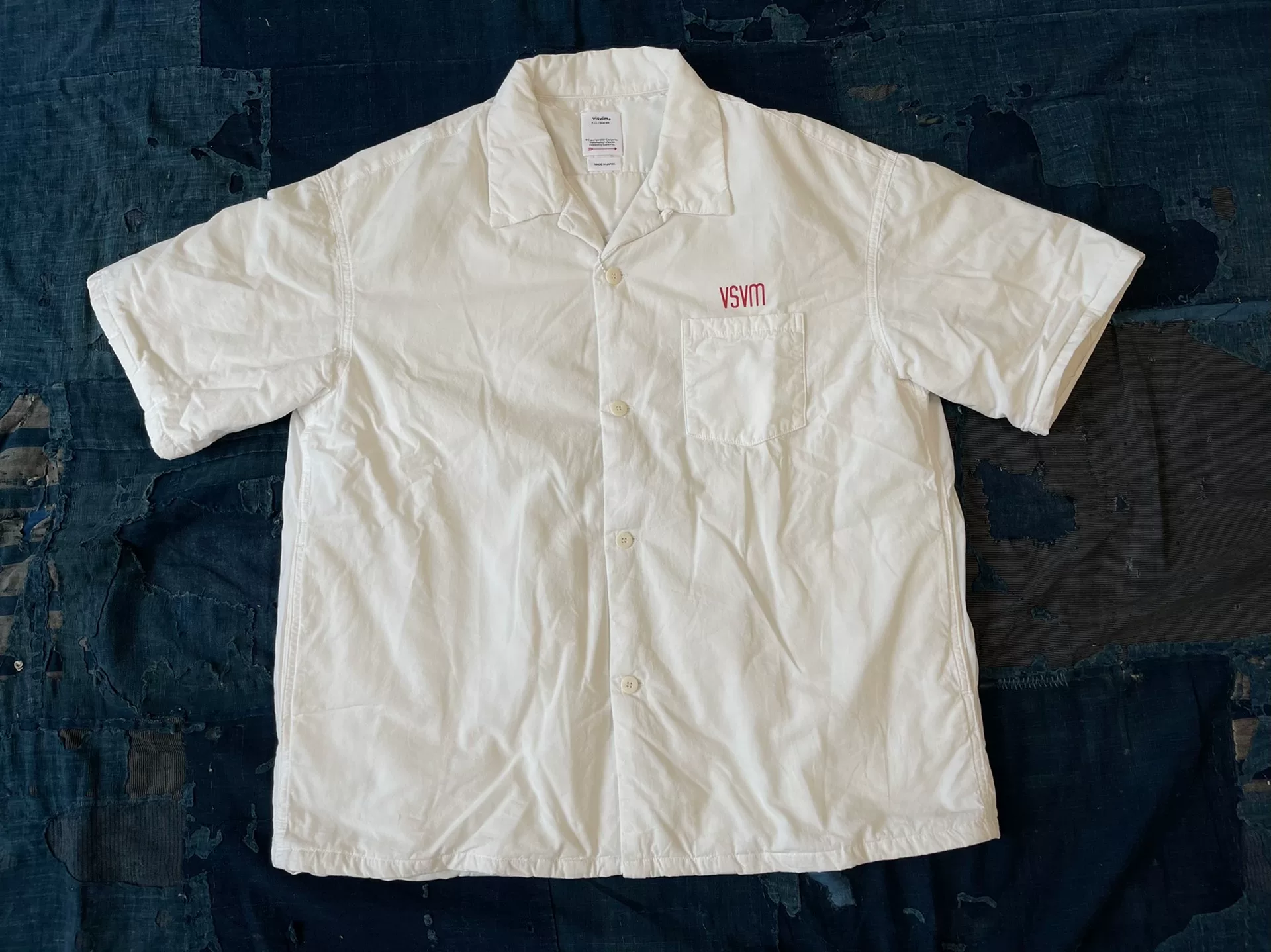 VISVIM 24AW WALLIS DOWN SHIRT — front