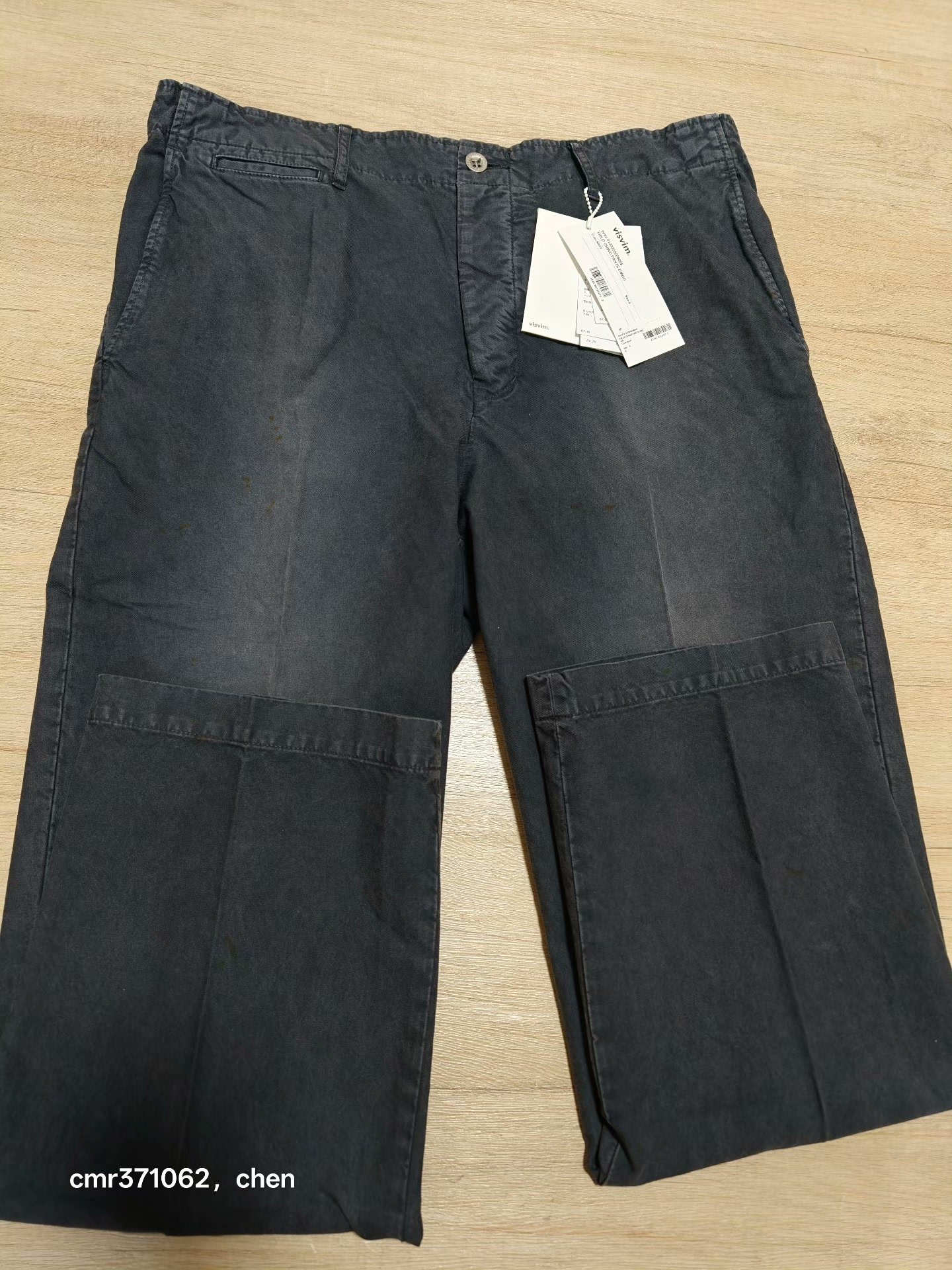 VISVIM 23AW FIELD CHINO PANTS — label
