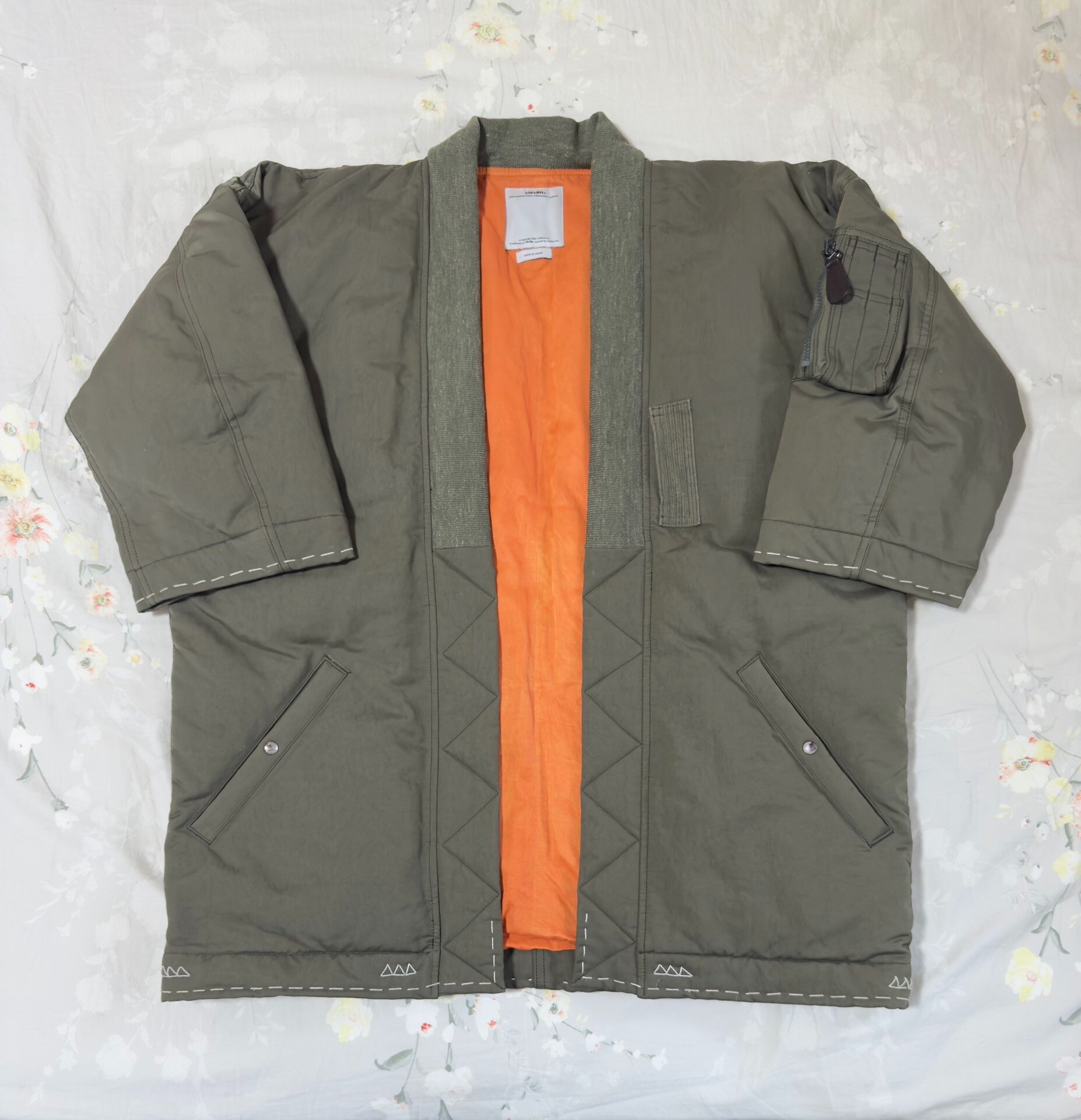 visvim 17AW Mud-Dyed Waterproof Jacket