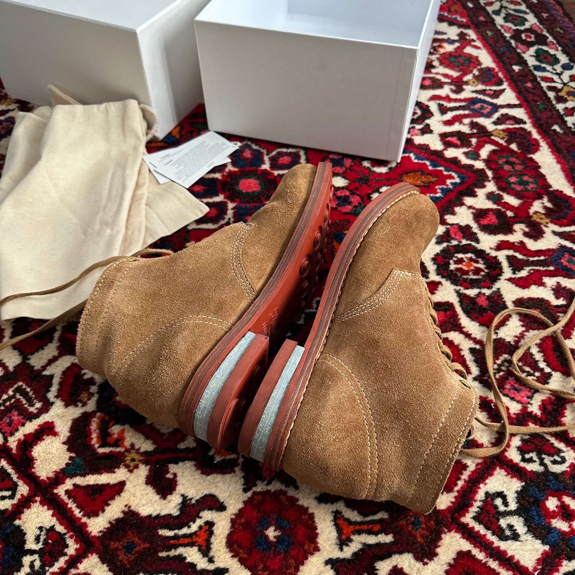 VISVIM 14AW BRIGADIER BOOTS — detail
