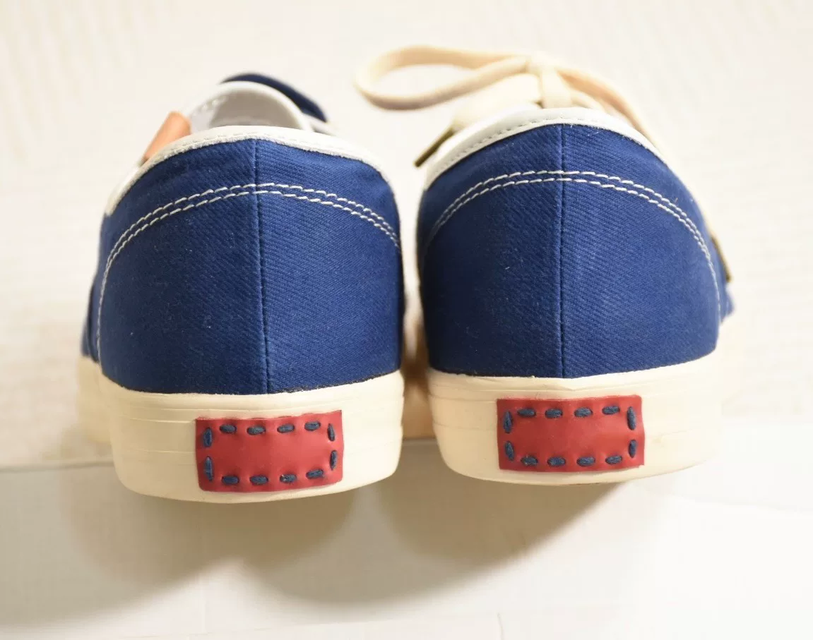 Visvim Logan Deck Lo Canvas Sneakers — back