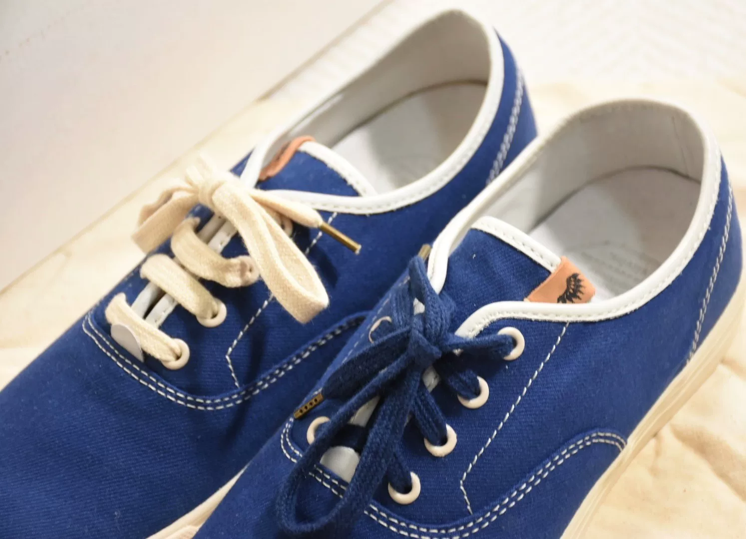 Visvim Logan Deck Lo Canvas Sneakers — detail