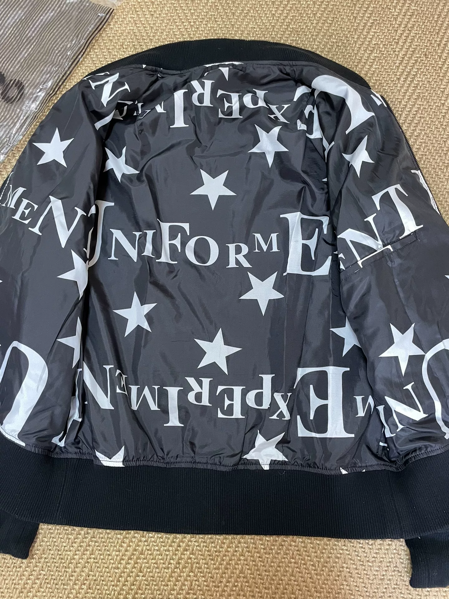 Uniform Experiment Reversible MA-1 Jacket — back