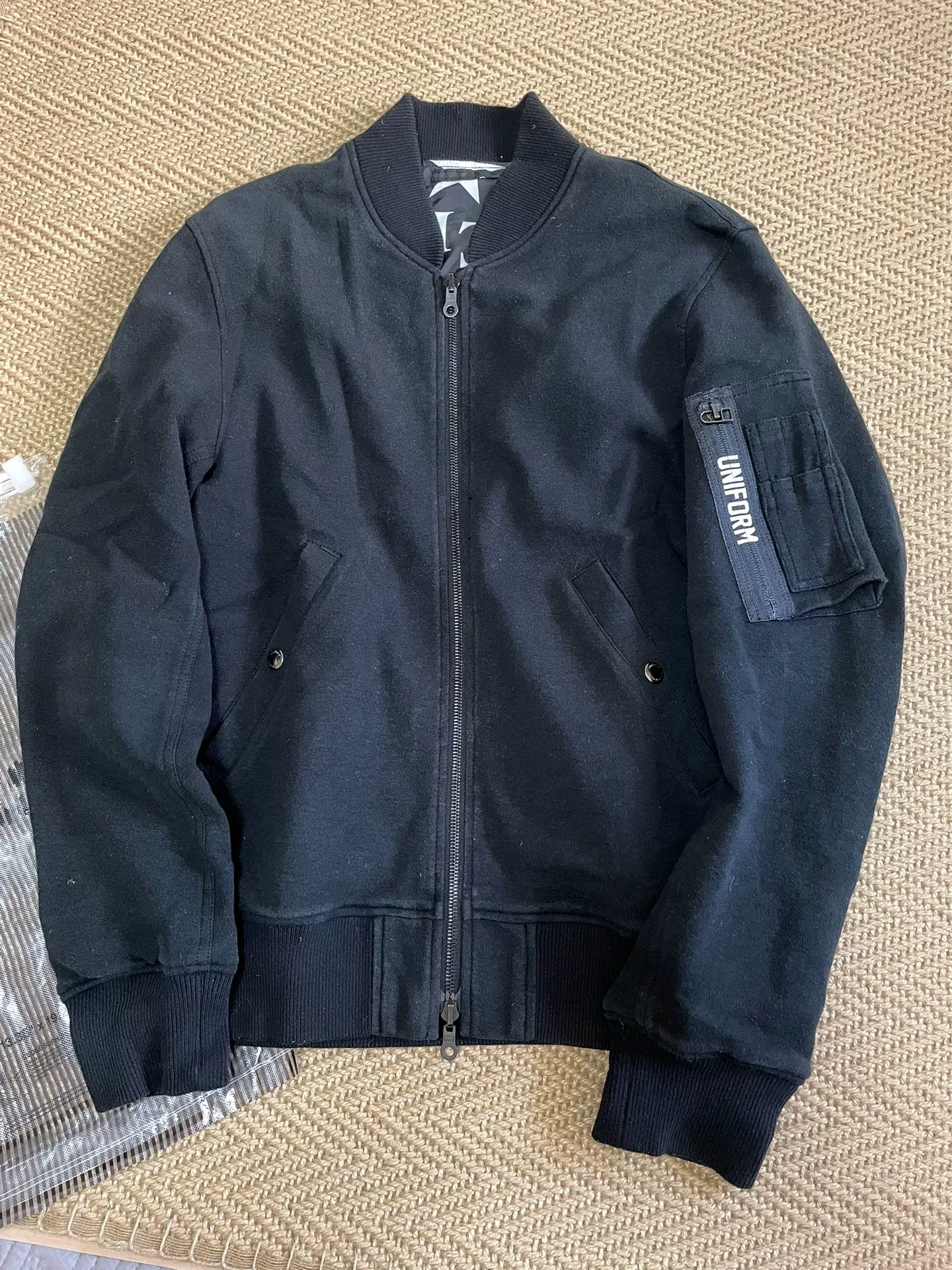 Uniform Experiment Reversible MA-1 Jacket