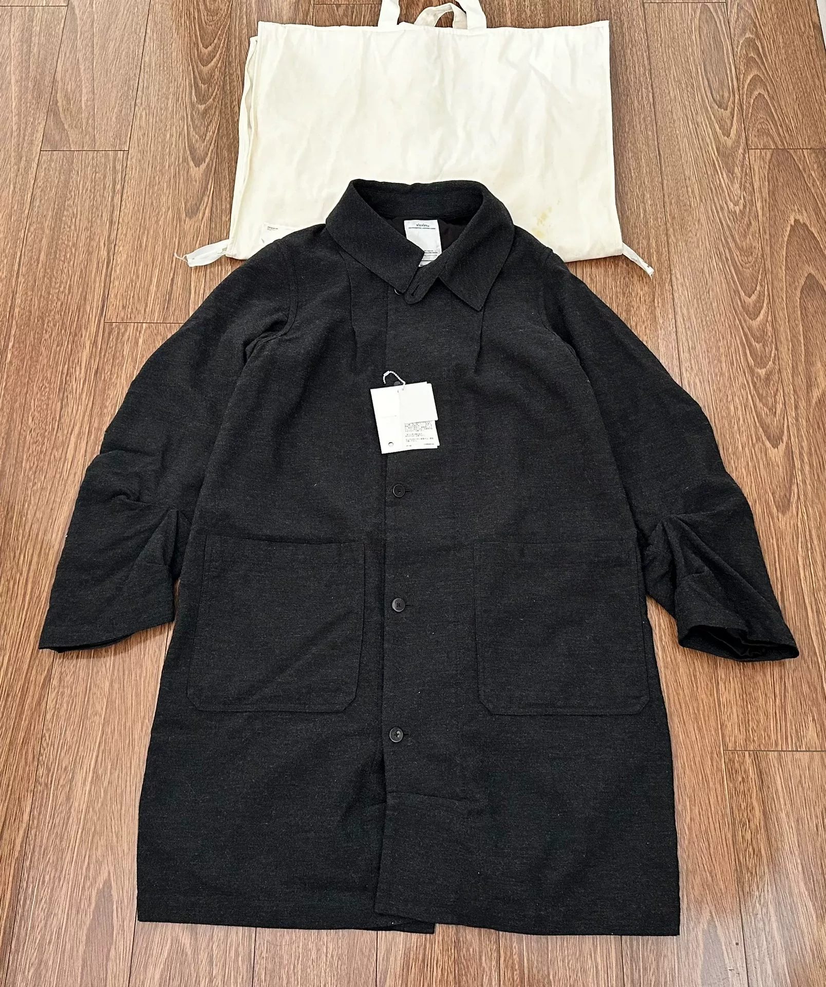 VISVIM 18AW AYRES COAT NELL (W/LI)