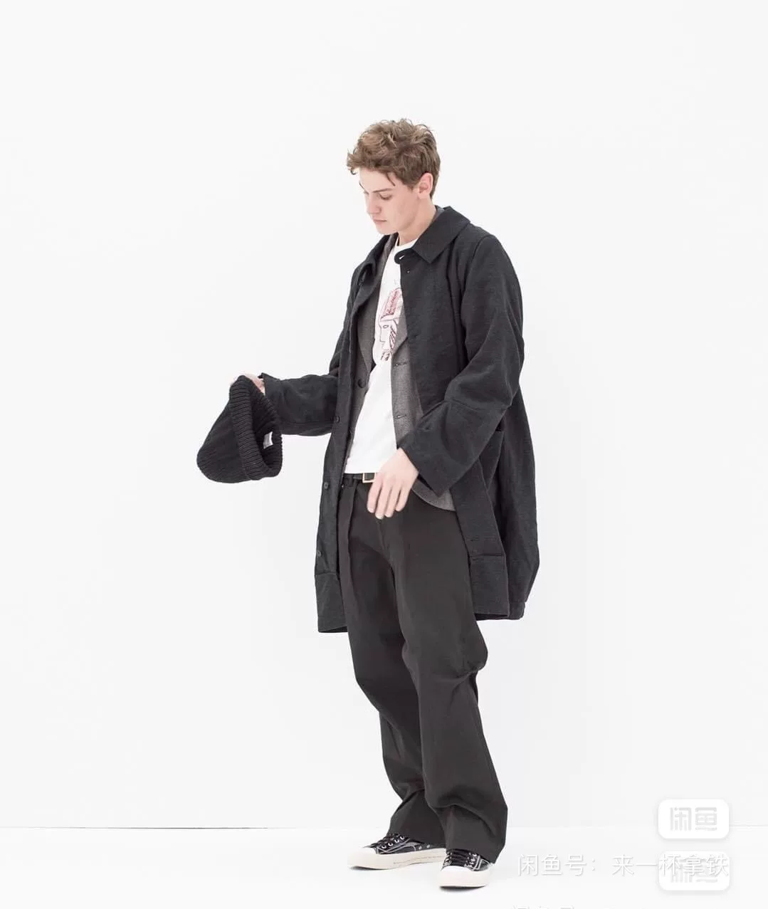 VISVIM 18AW AYRES COAT NELL (W/LI) — label