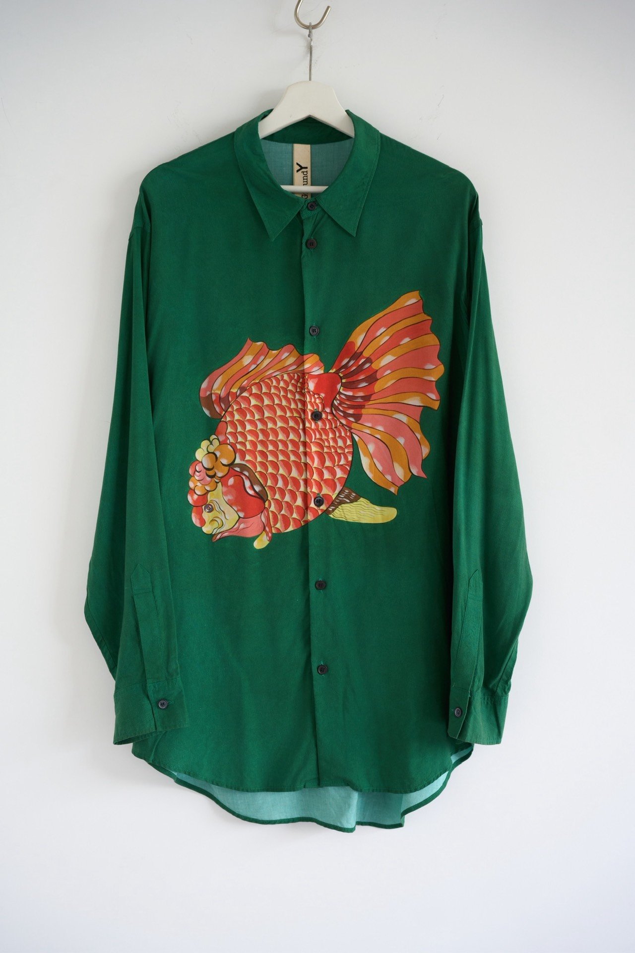 Yohji Yamamoto 23AW Ukiyo-e Goldfish Shirt
