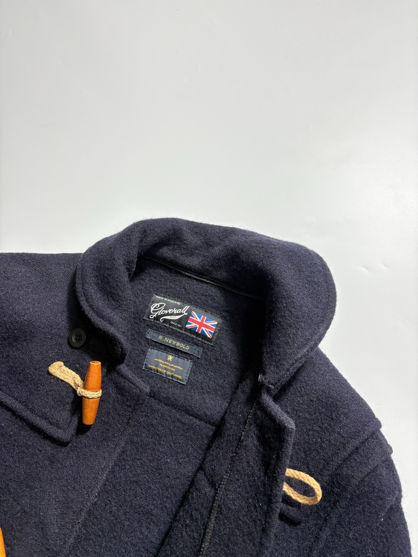 Gloverall x R.nwebold Wool Duffle Coat — back