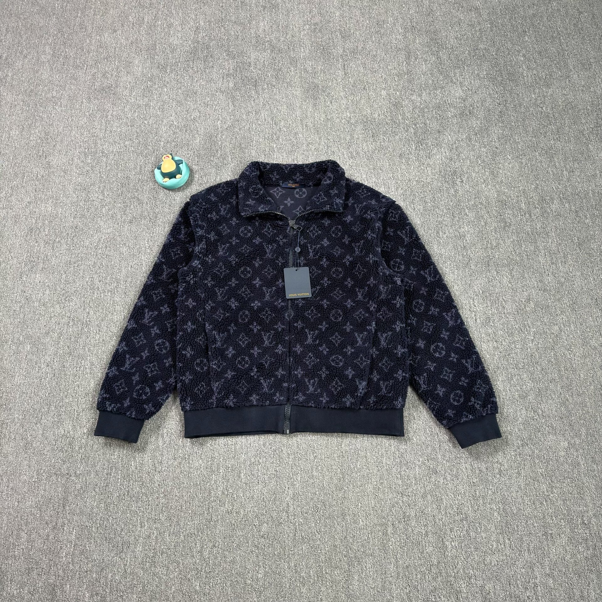 Louis Vuitton Full-Print Logo Fleece Jacket