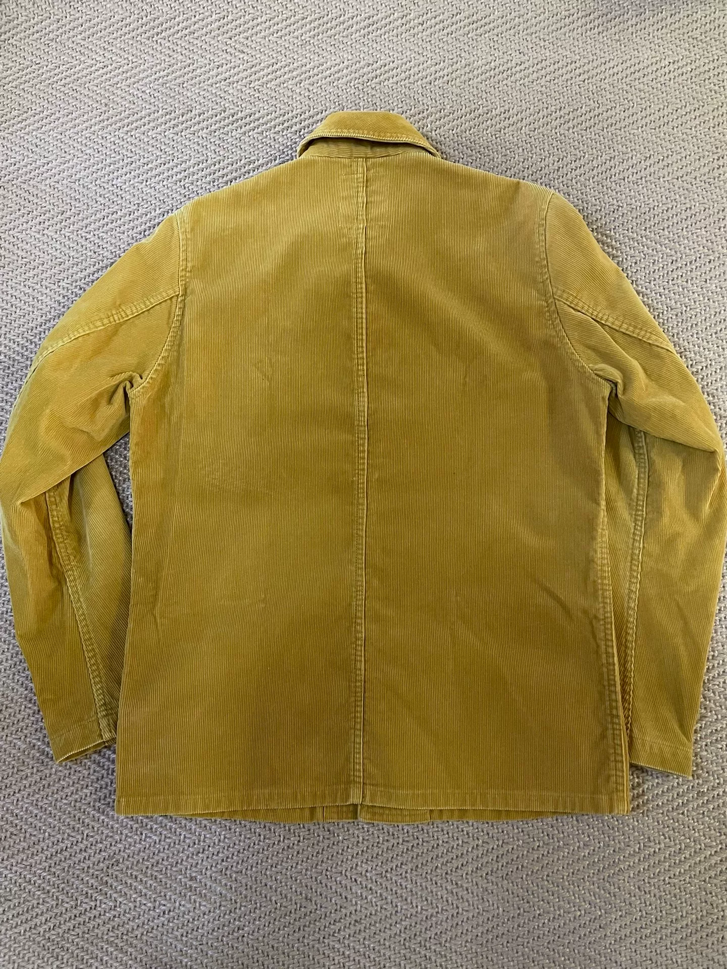 VISVIM ARTIFACE CORDUROY COVERALL — detail