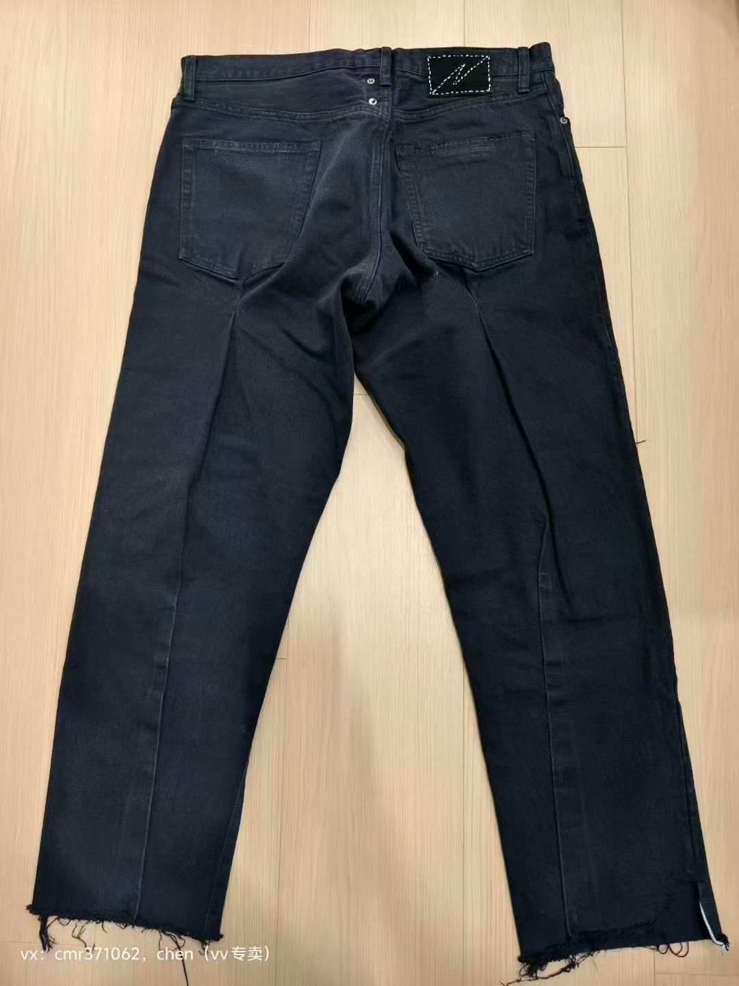 visvim 23 ICT Journeyman Pants CMYK Blk — label