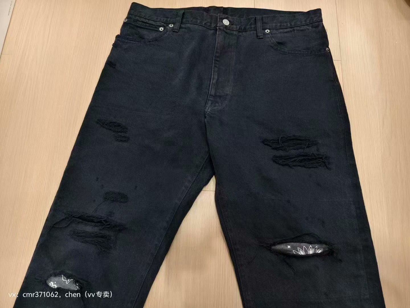 visvim 23 ICT Journeyman Pants CMYK Blk — back