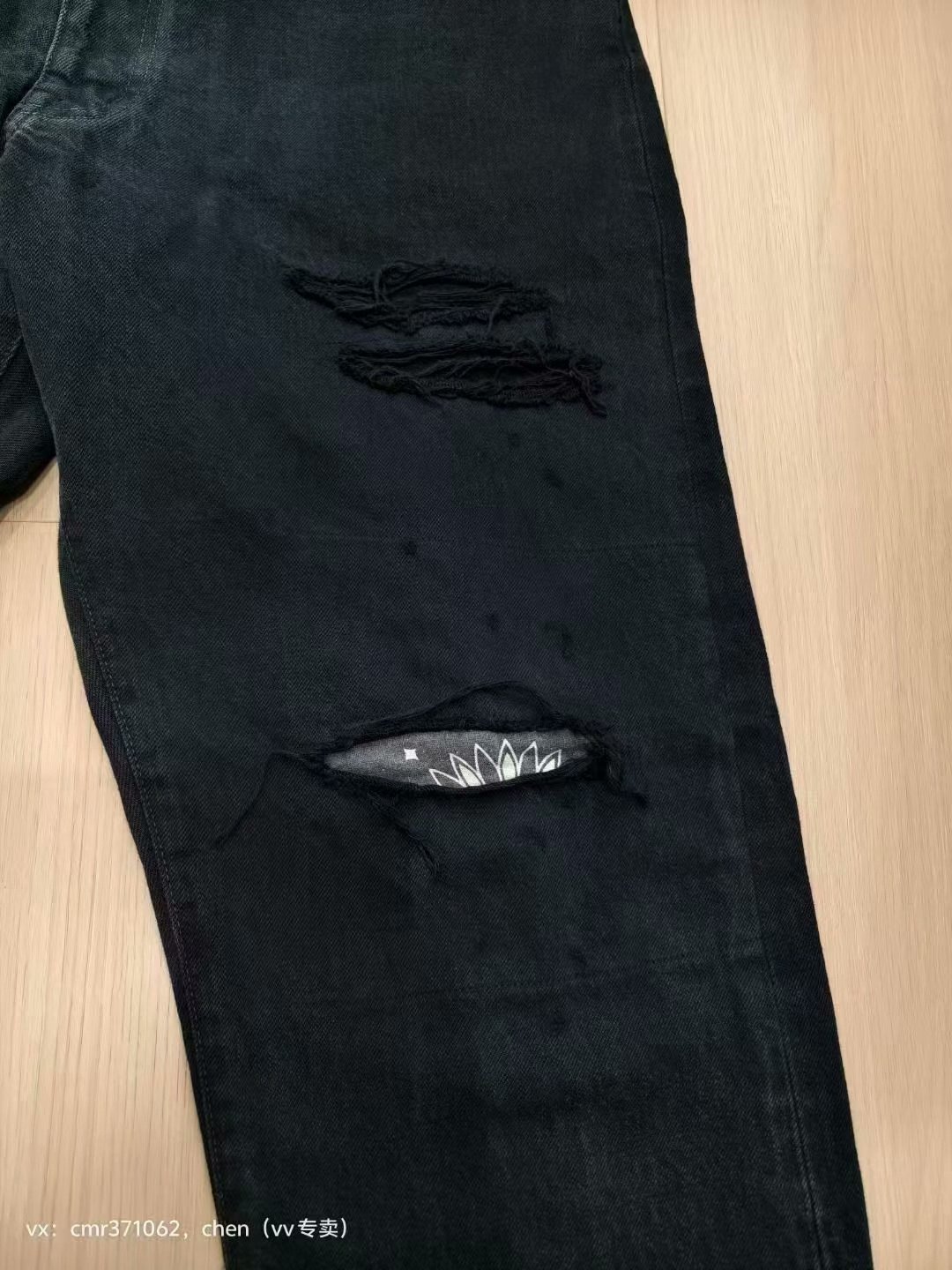 visvim 23 ICT Journeyman Pants CMYK Blk — detail