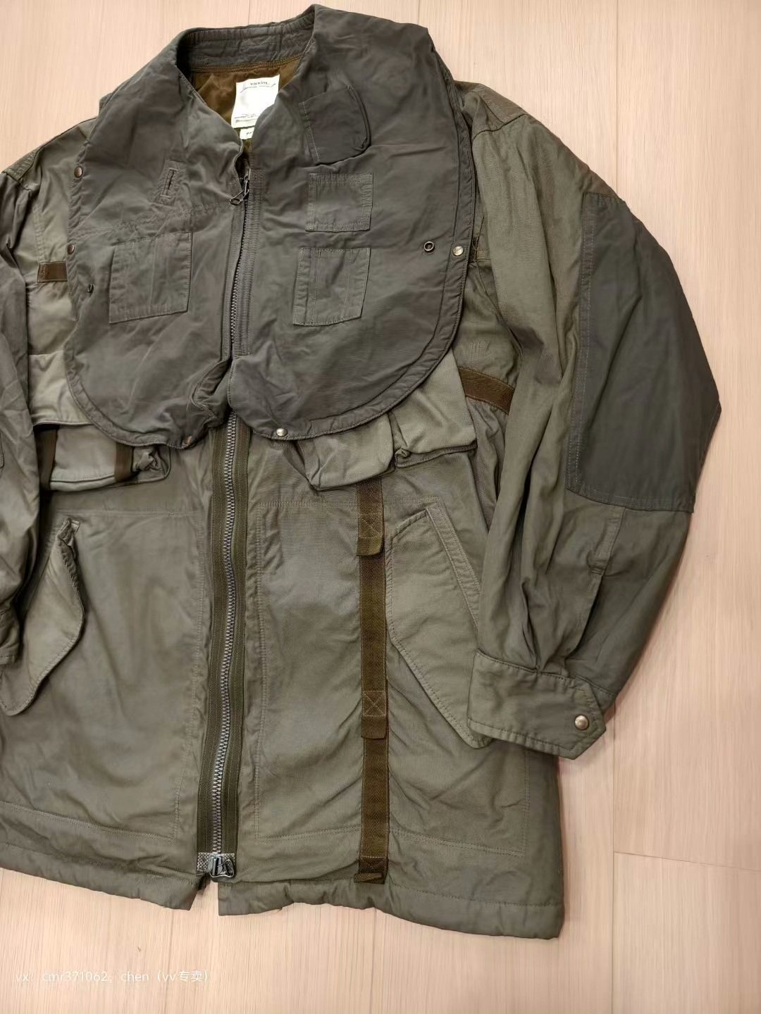 VISVIM 20AW Paratrooper Coat — front