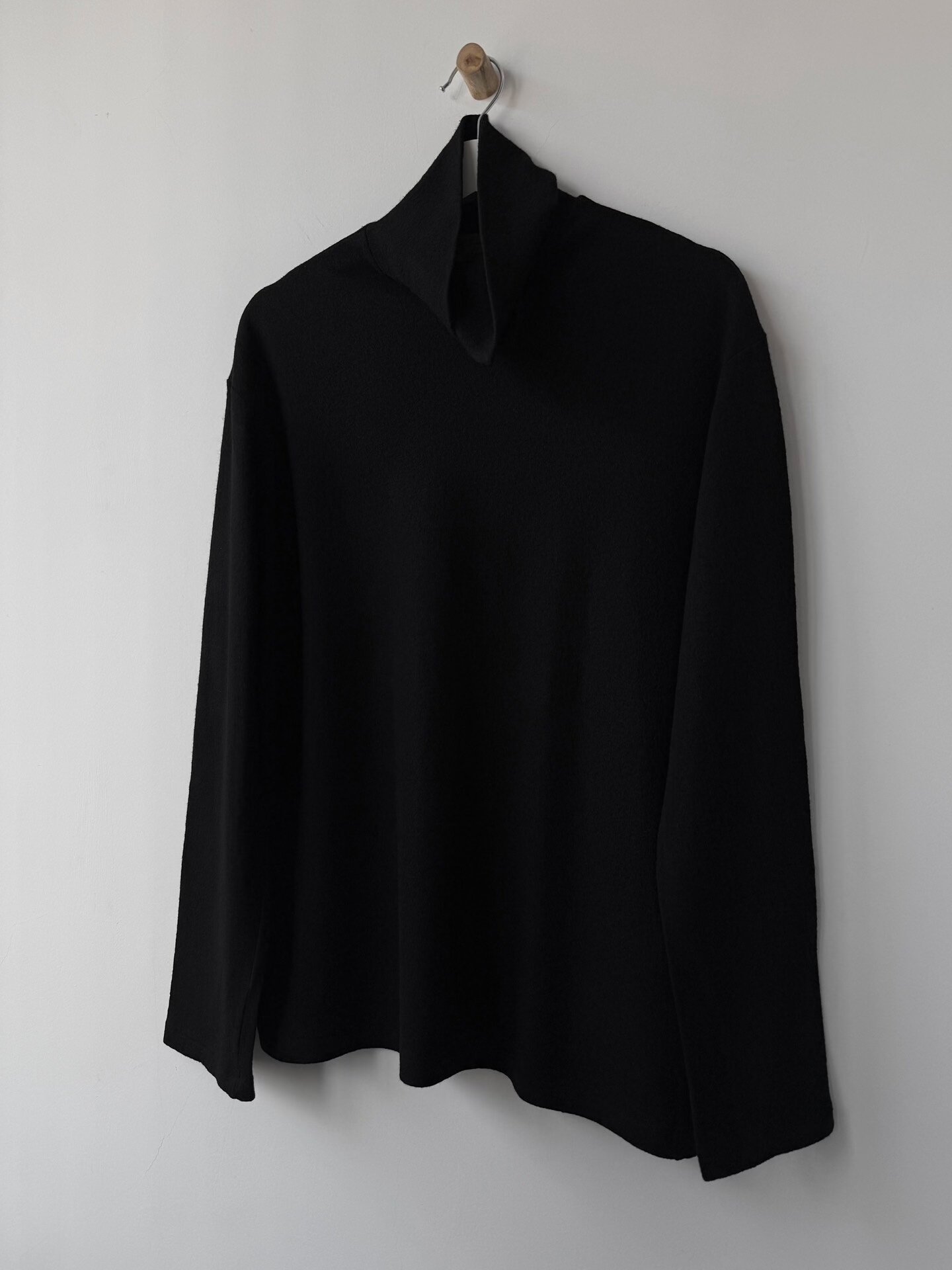 Yohji Yamamoto 18AW Wool Top — detail