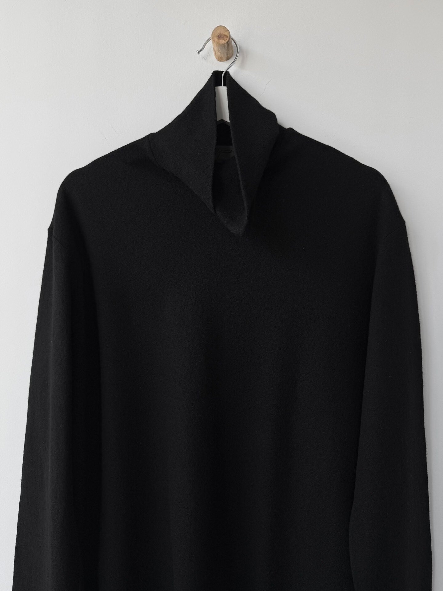 Yohji Yamamoto 18AW Wool Top — back