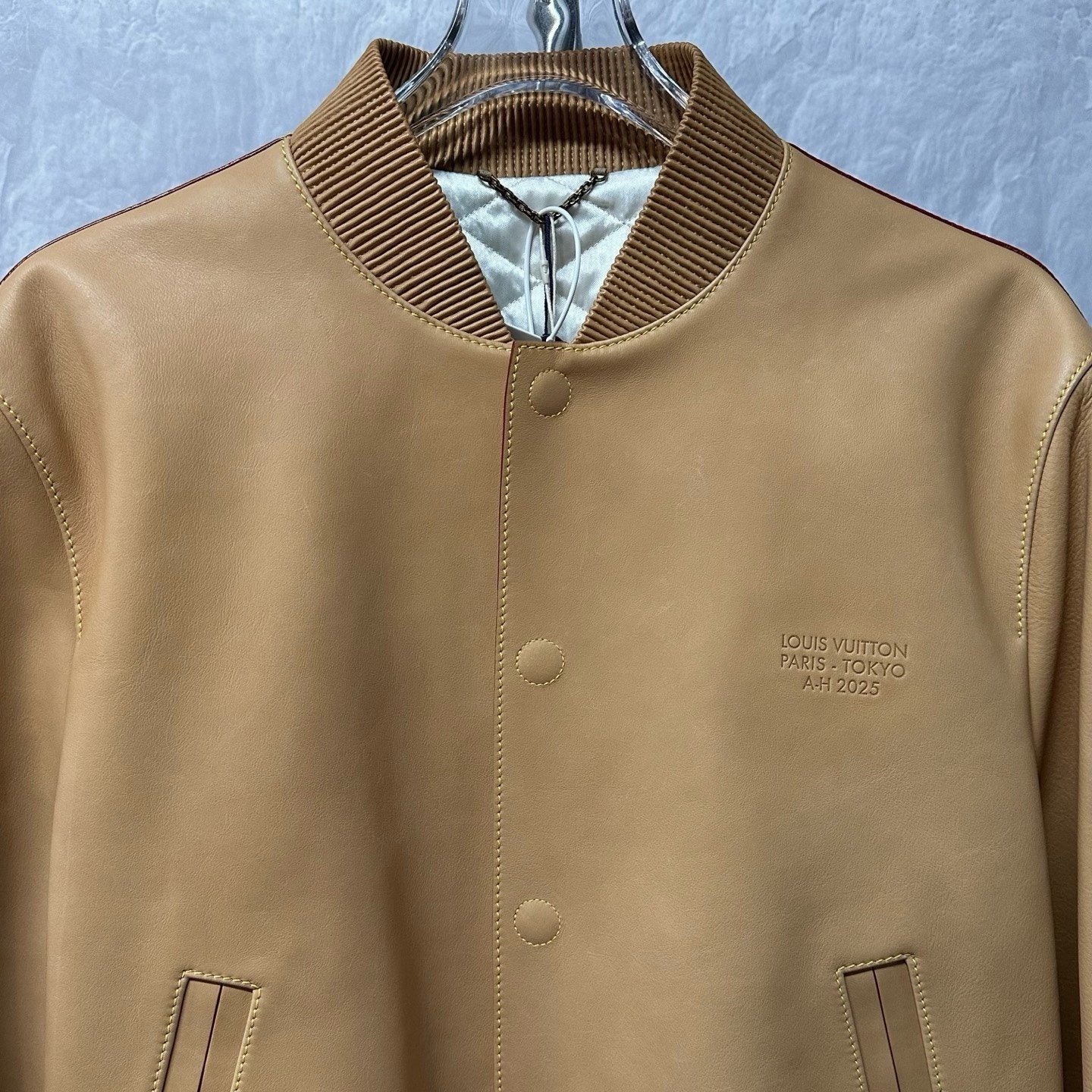 Louis Vuitton Nigo FW25 Embossed Logo Jacket — front