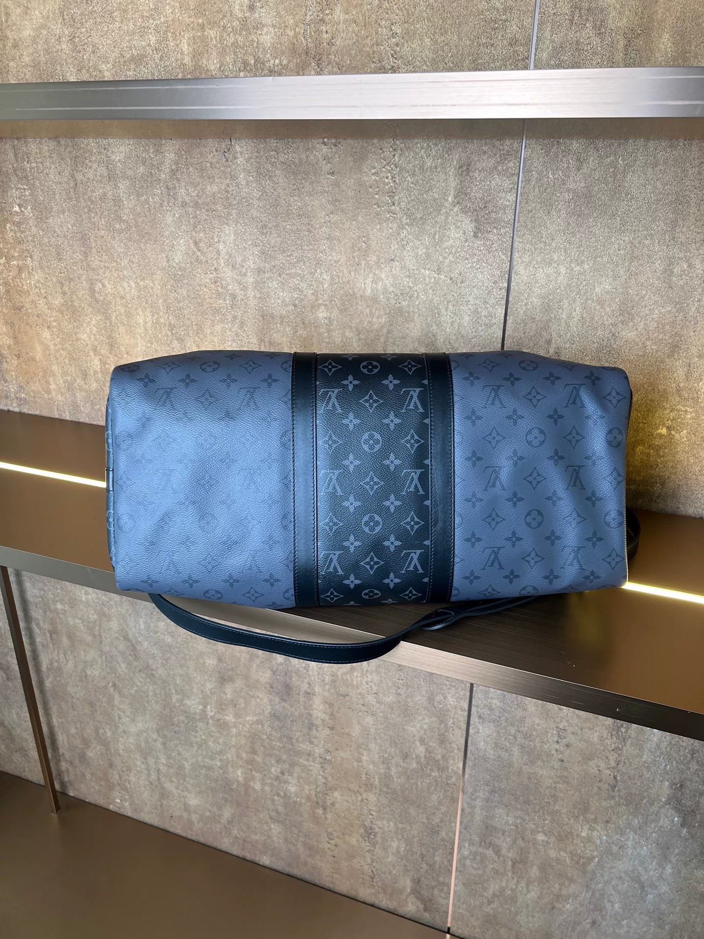 Louis Vuitton Keepall 50 Duffle Bag — detail