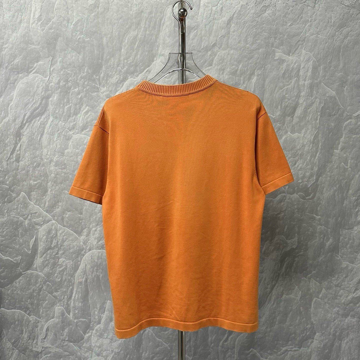 Louis Vuitton Pin Letter Embroidery Short Sleeve — back