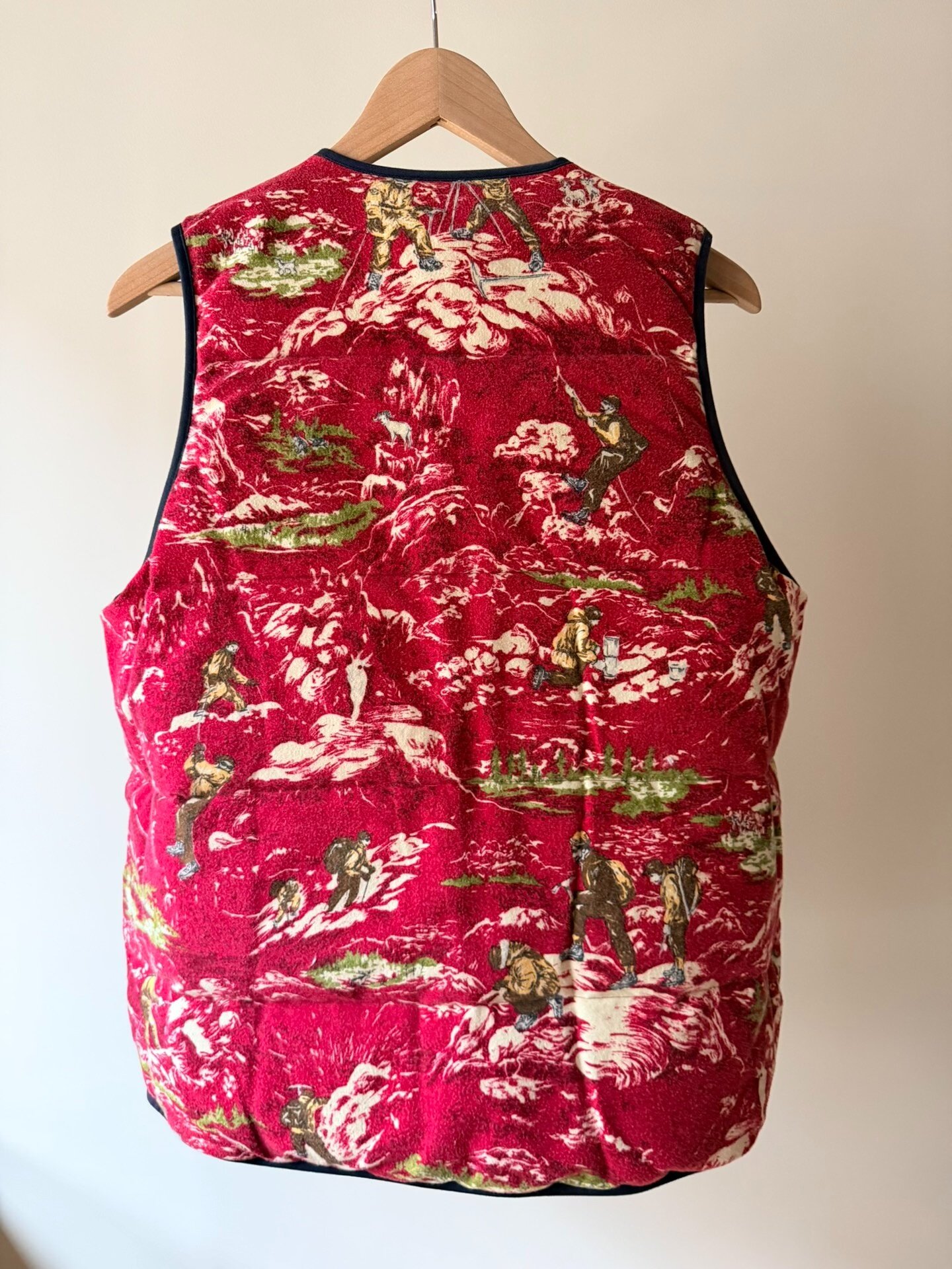 visvim 16AW Kuba Down Vest Reversible — back