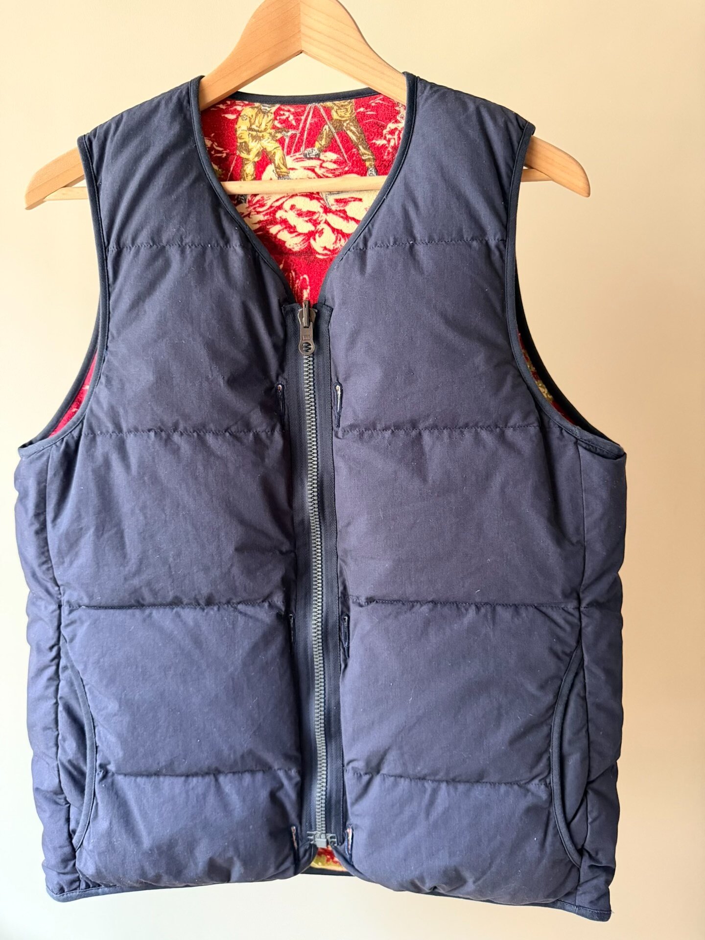 visvim 16AW Kuba Down Vest Reversible