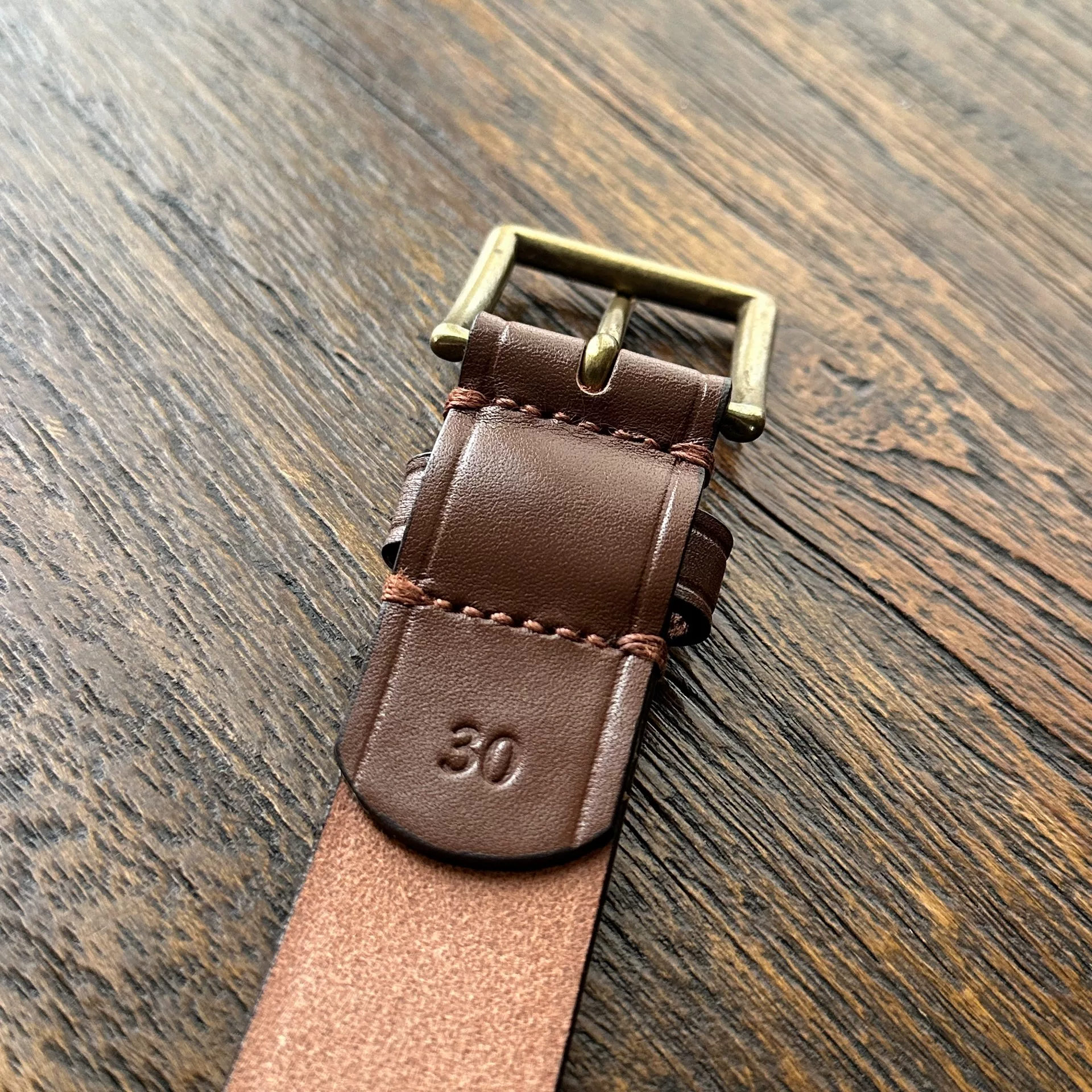 TWC New Vintage Tea Core Belt — label
