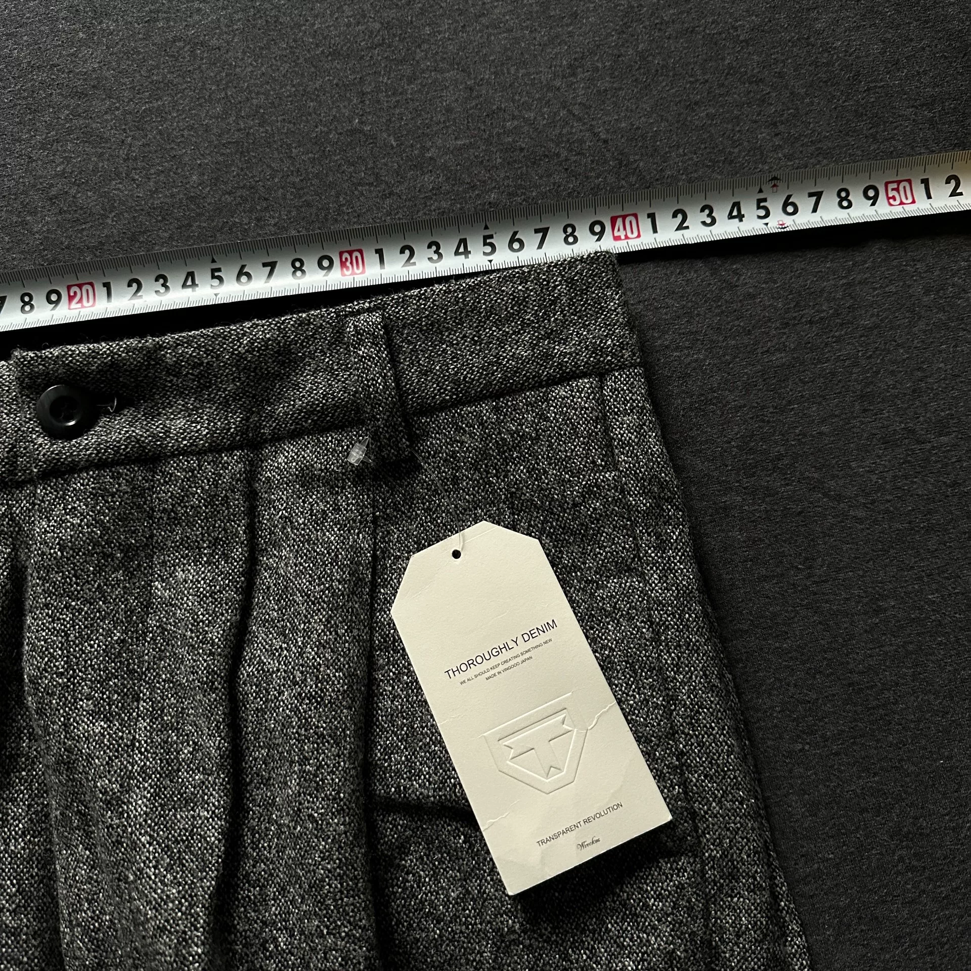 Thoroughly Denim Itten Snow Wash Jeans — back