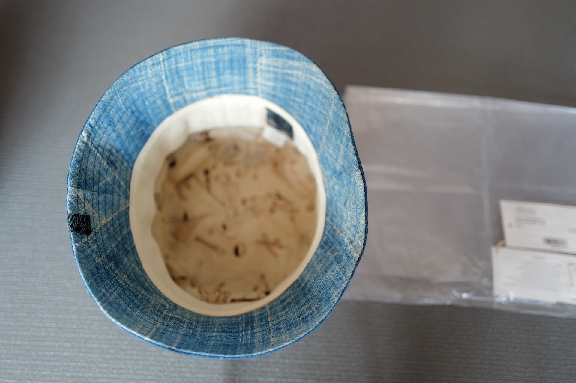 visvim 22ss dome bucket hat — back